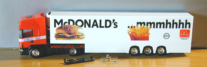 WLS Warenhandel + Logistik + Service® Member of the Alpha Group® McDonald's® ...mmmhhhh Das etwas andere Restaurant Wir fahren mit Biodiesel Ich bin einer von Europas umweltfreundlichsten LKW: 98% weniger Schwefelverbindungen. 85% weniger Ruß durch schwefelfreien Diesel. Die Angaben beziehen sich auf die Euro II Norm. 164L 480 WLS