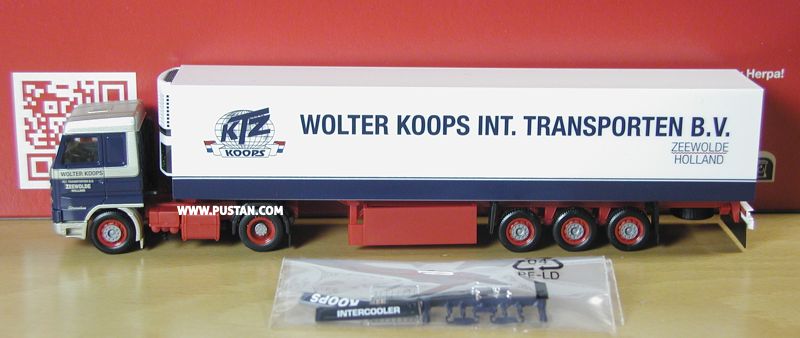 Wolter Koops Int. Transporten B.V. Zeewolde Holland Osterweddingen www.wolterkoops.com KTZ Streamline Intercooler 143M 400 Scania Biler Koops