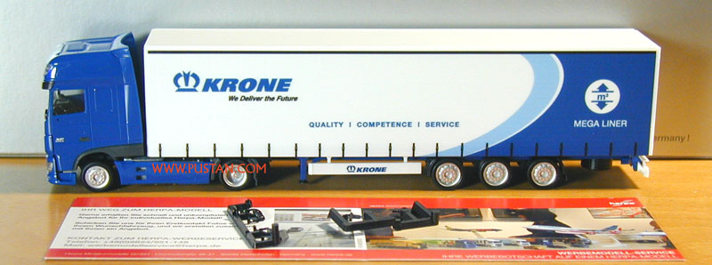 KRONE We Deliver the Future Quality | Competence | Service Mega Liner m³ XF Euro 6 www.krone-trailer.com Werlte IAA 2016 Krone