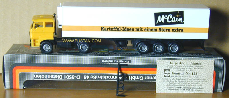 Mc Cain Kartoffel Ideen mit einem Stern extra TK Thermo King DAF 3300 Turbo Intercooling McCain