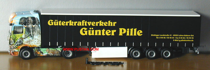 Güterkraftverkehr Günter Pille Lohne-Bokern Ost African Dream Schlüter Pille