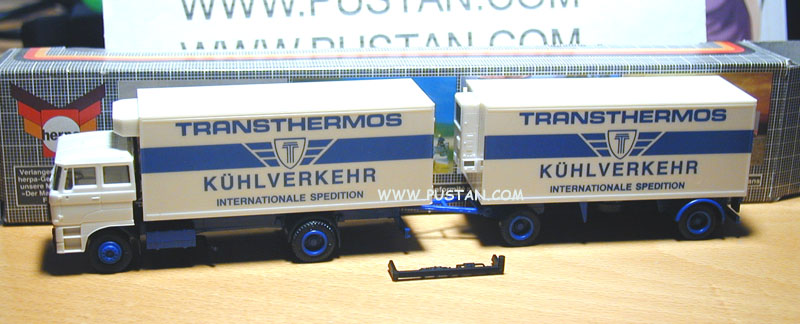 Werbemodell Transthermos Kühlverkehr Internationale Spedition Transthermos