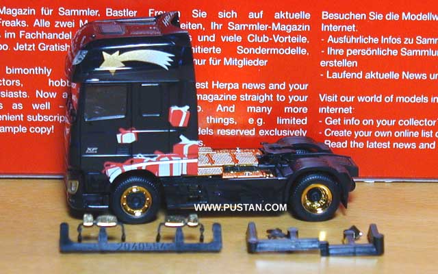 Herpa Weihnachtstruck 2016 XF Euro 6 Weihnachten