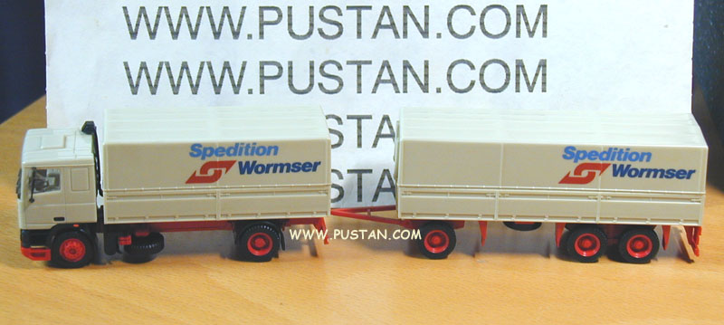 Herpa 824000 DAF Spedition Wormser Herzogenaurach Wormser