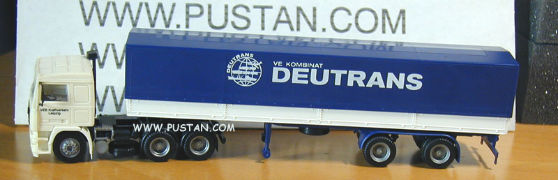 Deutrans VE Kombinat VEB Kraftverkehr Leipzig Deutrans