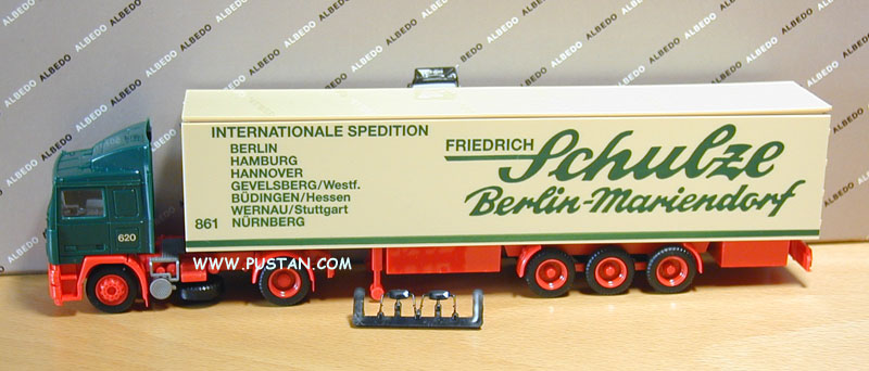 Friedrich Schulze Berlin-Mariendorf Internationale Spedition / 620 861 / Hamburg Hannover Gevelsberg/Westf. Büdingen/Hessen Wernau/Stuttgart Nürnberg F. Schulze