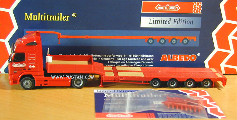 Koninklijke Royal Noteboom Trailers B.V. FH12 Wijchen Holland The Netherlands Multitrailer ® Limited Edition 300001 Noteboom