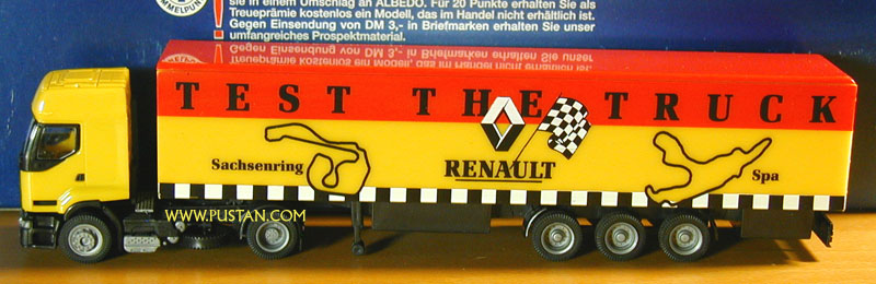 Renault Premium Test the Truck Sachsenring Spa Kögel Fahrzeugwerke AG Renault