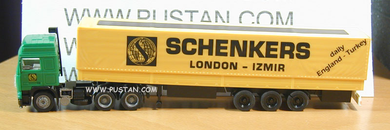 Schenkers London - Izmir daily England - Turkey Kögel ULM Schenkers