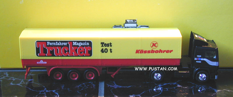 Fernfahrer Magazin Trucker Test 40t Kässbohrer Volvo 470 Power Trucker