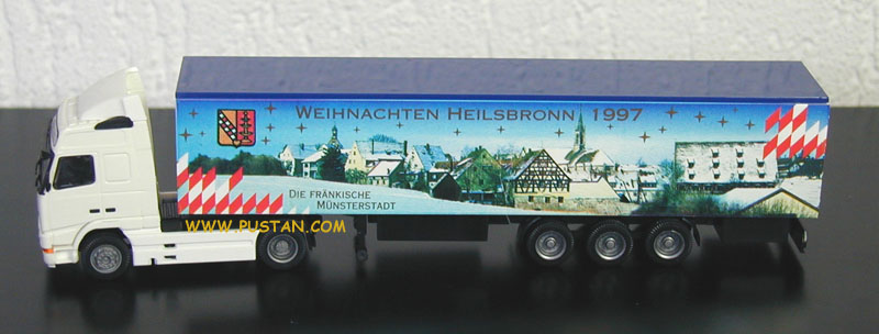 FH16 Weihnachten Heilsbronn 1997 Die Fränkische Münsterstadt / Transalkim Volvo