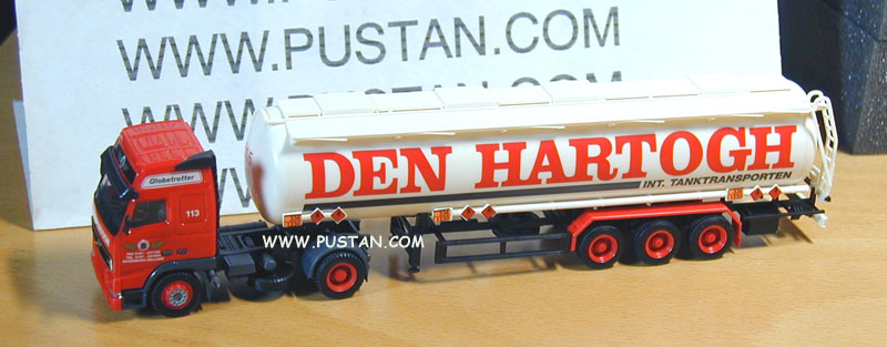 Den Hartogh Int. Tanktransporten Rozenburg Holland / 615 113 / Globetrotter Den Hartogh