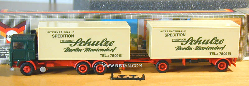 Internationale Spedition Friedrich Schulze Berlin-Mariendorf TEL.: 750951 Schulze