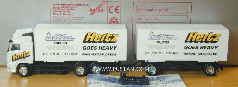Hertz GOES HEAVY www.hertztrucks.de bilia TRUCKS VOLVO FH12 Hertz