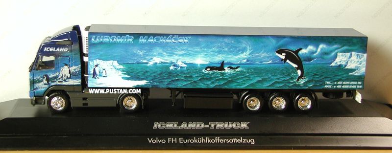 Lubomír Machácek ICELAND TRUCK Volvo FH Eurokühlkoffersattelzug ICELAND-TRUCK