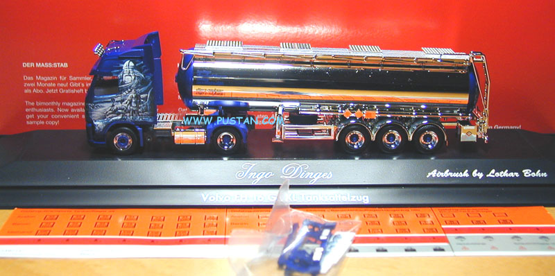 Ingo Dinges / Airbrush by Lothar Bohn / The Viking / Volvo FH 16 GL XL Tanksattelzug Ingo Dinges