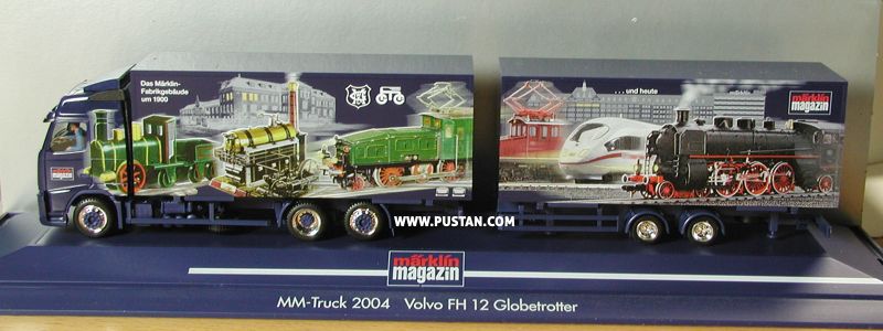Märklin Magazin MM-Truck 2004 Volvo FH 12 Globetrotter / Das Märklin-Fabrikgebäude um 1900 ...und heute Märklin