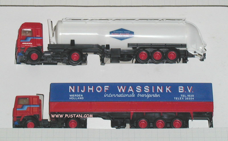 Nijhof-Wassink B.V. Set / Internationaal Transport Wierden-Ov. Holland / Rijssen / Terneuzen / moderne und angepaßte transportmittel für die beförderung von: lose pulver- und körnige produkte in alu und rostfreistählernen silo-lkw / modern en aangepast transportmaterieel voor het wegvervoer van: losgestorte poeder- en korrelvormige stoffen in aluminium en roestvrijstalen silo-opleggers en -containers Nijhof