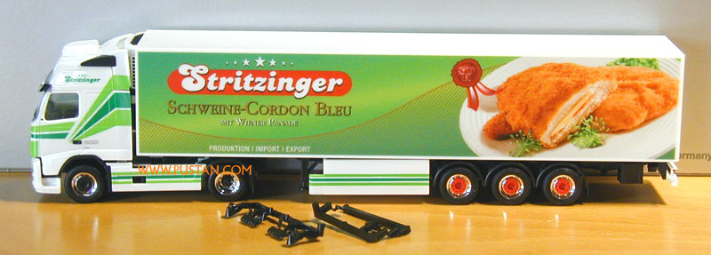 Stritzinger's tiefgekühlte Lebensmittel Schweine Cordon Bleu mit Wiener Panade Produktion Import Export STK Gaspoltshofen Austria 500 EEV Stritzinger