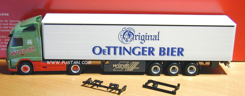 wandt Spedition Transportberatung Braunschweig / Original Oettinger Bier Wandt