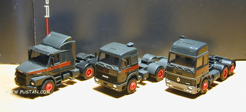 100 Jahre Automobil Edition 1/86 Scania Iveco Renault 100 Jahre Automobil