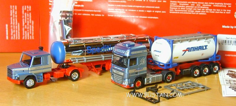 50 Jahre Spedition Anhalt Jubiläumsset 142 Horst Anhalt Bargen 426 DAF XF logistics liquid solutions anhalt.de ANHU 2331422 E.C.S LABH S22 - C20 24 2550 50 Jahre Spedition Anhalt