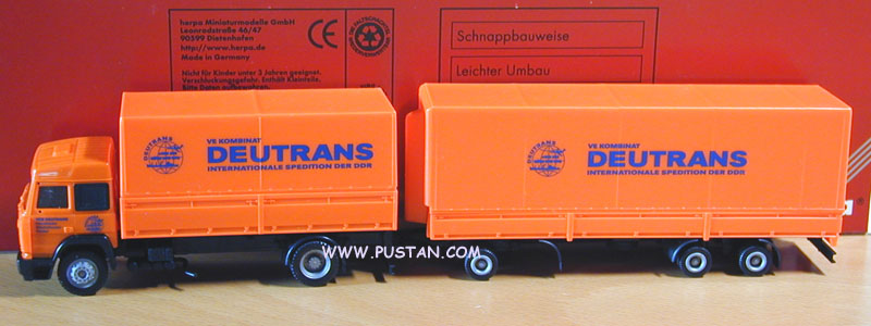Deutrans VE Kombinat Internationale Spedition der DDR / VEB Deutrans Internationaler Güterkraftverkehr Potsdam Deutrans