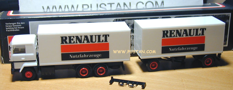 Herpa 802421 Renault GR 310 Koffer 3a/2a Werbemodell Renault