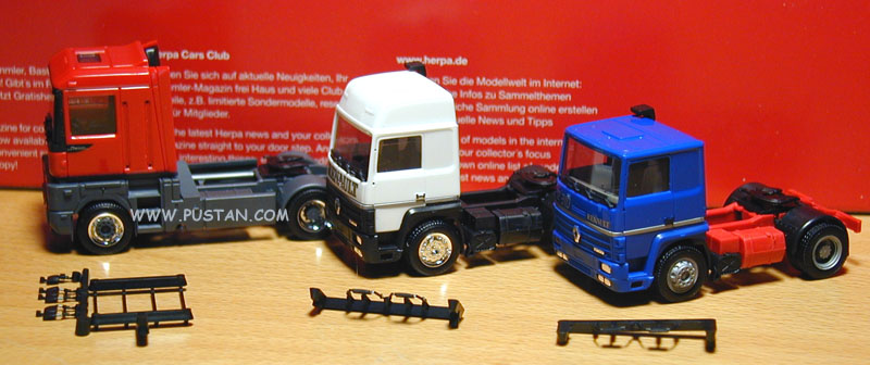 Renault Zugmaschinen Set Renault
