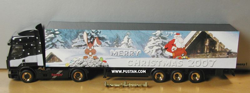 Merry Christmas 2007 Weihnachtsedition Premium 450 herpa Weihnachtsmodell