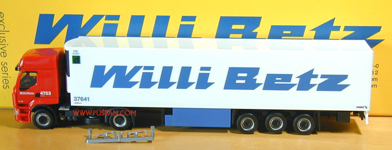 Herpa 907965 Renault Premium 460 Willi Betz Internationale Spedition 4753 37641 Ferroplast Schmitz Cargobull FRC Willi Betz