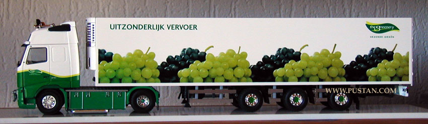 Tekno Volvo FH16 Globetrotter 610 XL DIJCO The Greenery Thermo King Tekno