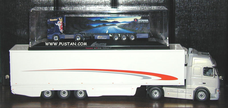 Motorart Volvo vs Herpa Scania Motorart