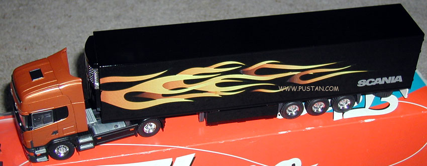 Tekno Scania Promotion R580 Fire Flames Tekno