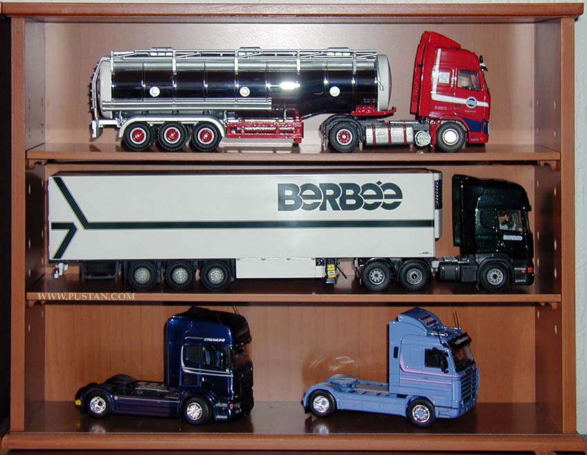 Dekker Volvo / Berbee Scania / Scania Streamline Set Vitrine 2