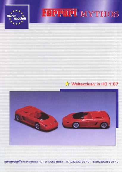 euro modell Prospekt euromodell